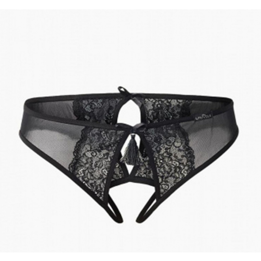 Трусики с доступом и кружевными вставками Easy to love (XS/S, 40-42)