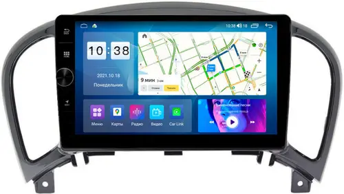 Магнитола для Nissan Juke 2011-2019 - Parafar PF789LUX1FHDAV на Android 13, CarPlay, 4G SIM-слот
