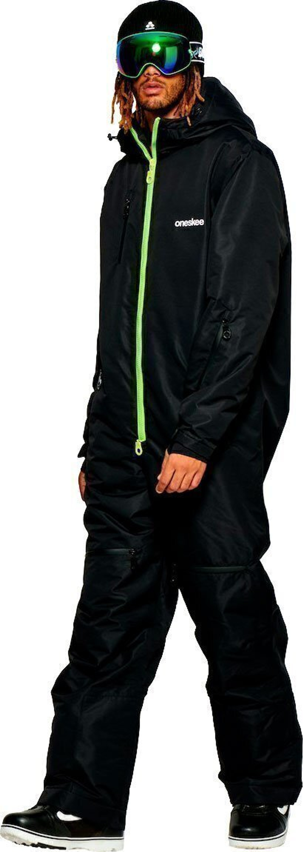 Комбинезон мужской Original Pro Black/Lime (L)