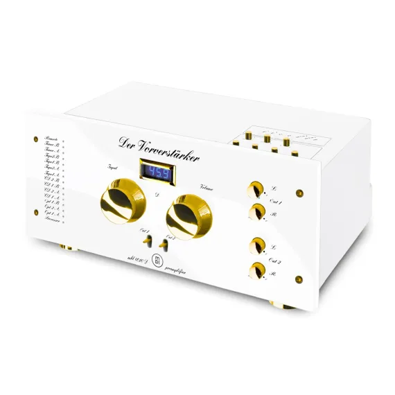 MBL 6010 D Preamplifier Piano White Gold