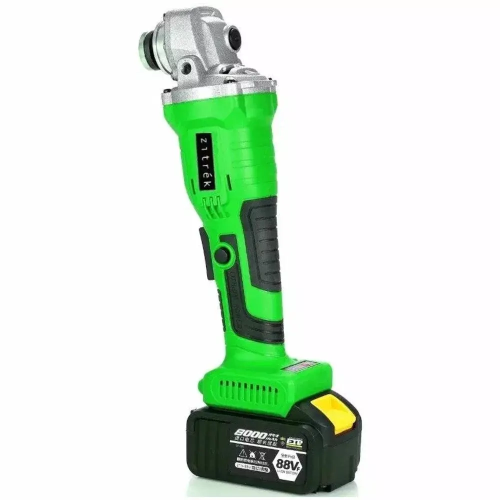 Углошлифовальная машина Zitrek AG 20 Pro (20В, Li-ion 2x6.0Ач, з/у, кейс) (063-4369)