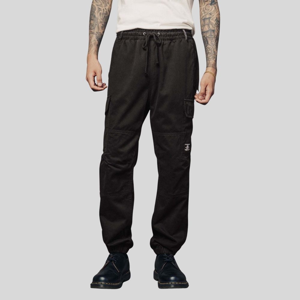 Брюки Alpha Industries Cotton Jogger Black (черные)
