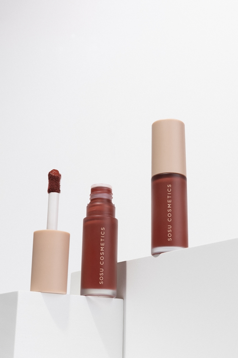 SOSU Cosmetics Liquid Blush - Румяна в жидкой форме оттенок Toasted Cherry, 9 ml