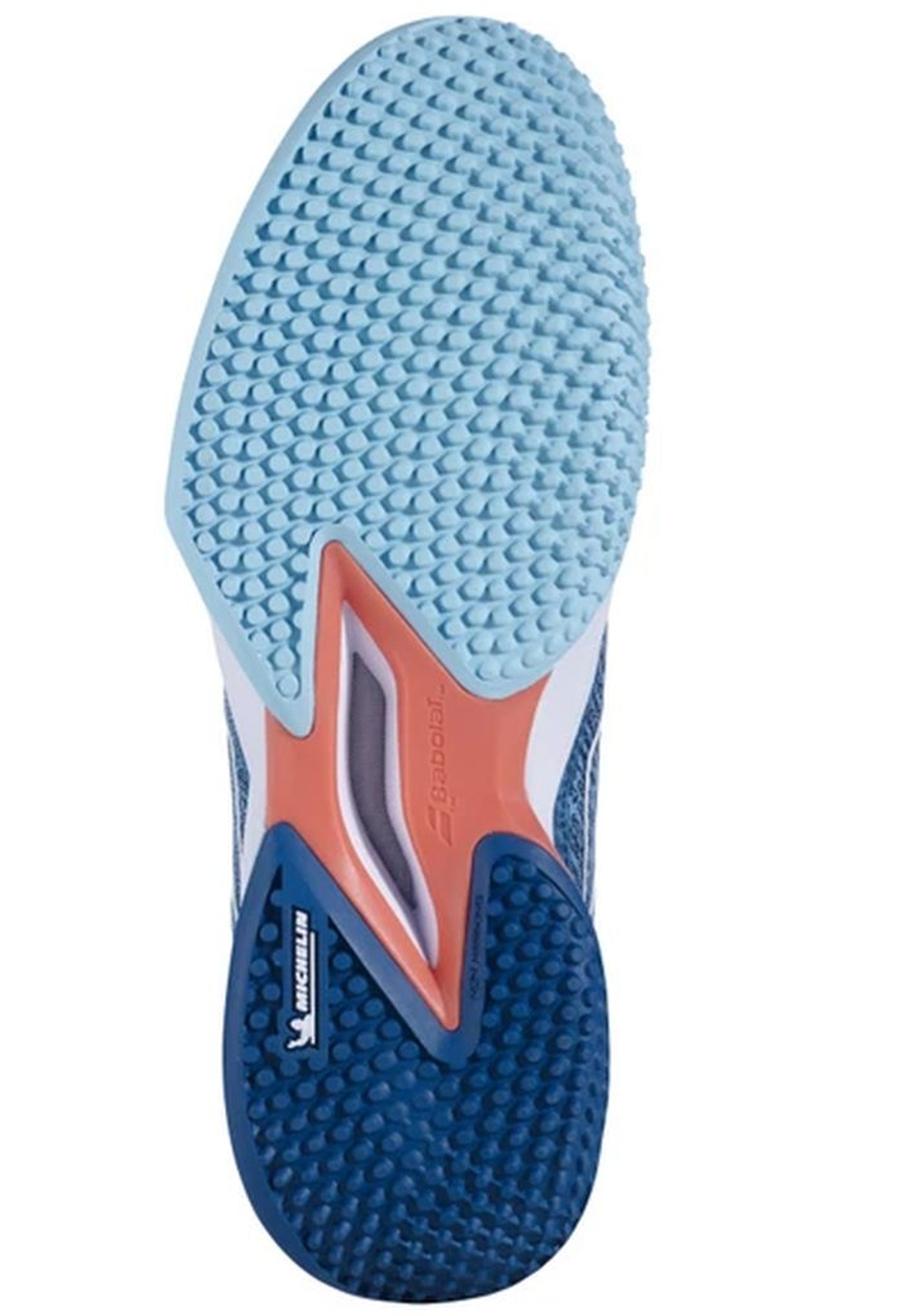 Мужские кроссовки теннисные Babolat Jet Mach 3 Sand Grass Men - небесный