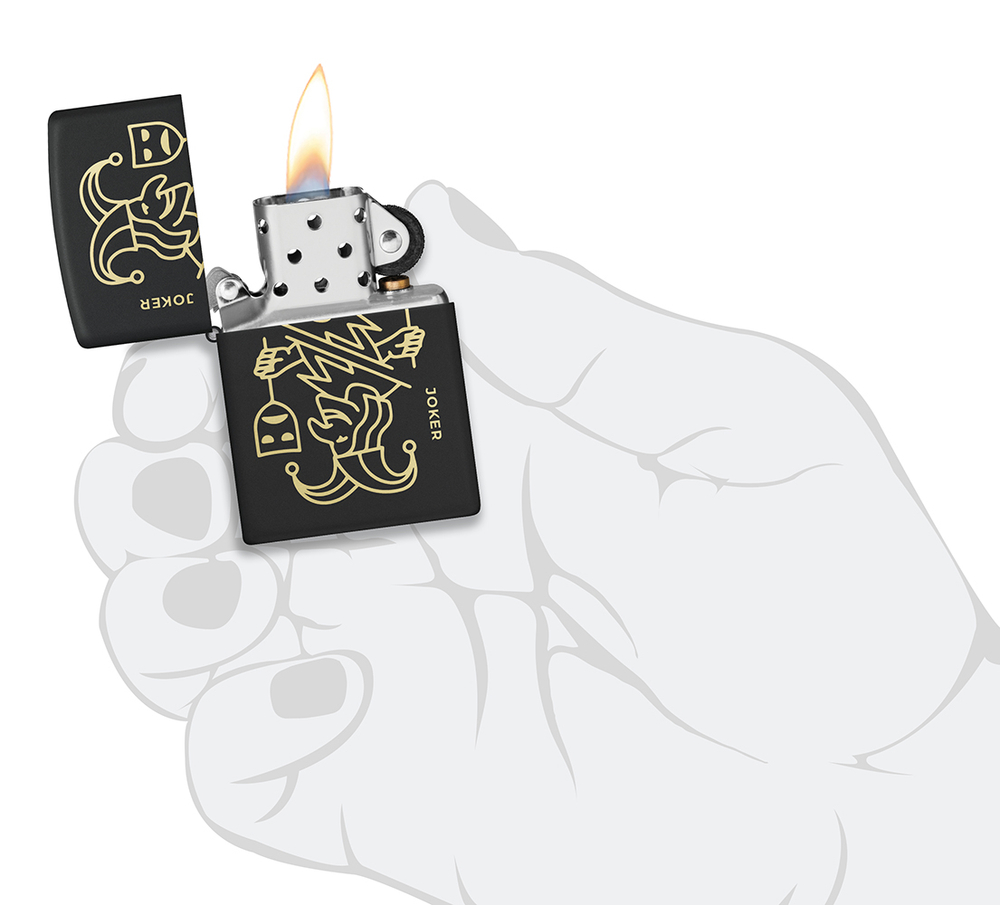 Зажигалка ZIPPO 46290 Masked Joker