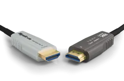 Wyrestorm CAB-HAOC-FRL-10 - активный малодымный оптический HDMI кабель( 4 сердечника) (48 Гбит/с, 8К), отсоединяемый HDMI разъем (RX), 10 метров,  ARC, CEC, ALLM , FT6.