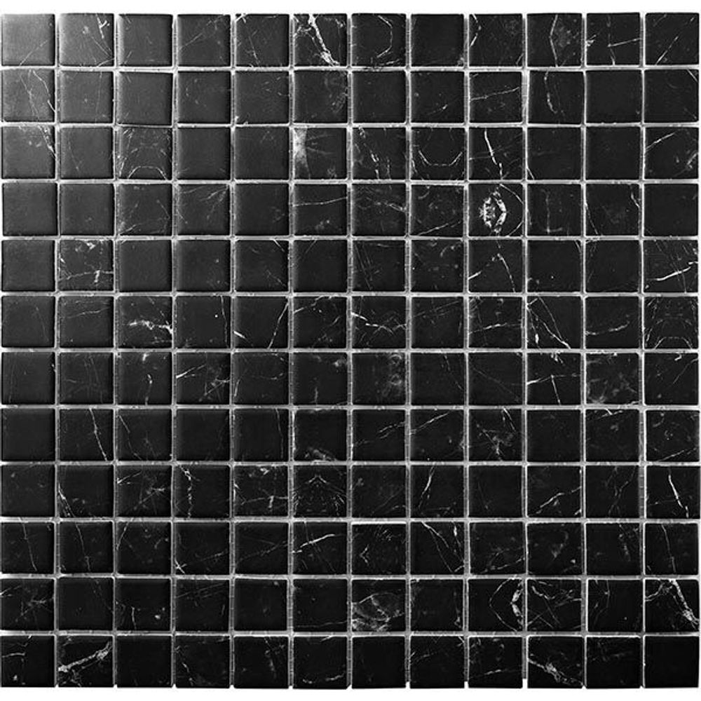 Мозаика Supreme Marquina (на сетке)