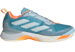 Женские теннисные кроссовки Adidas Avacourt - preloved blue/footwear white/screaming orange