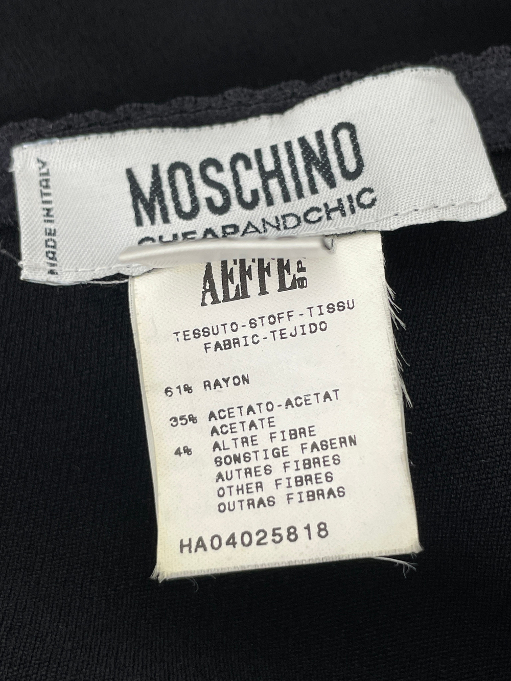 Платье Moschino