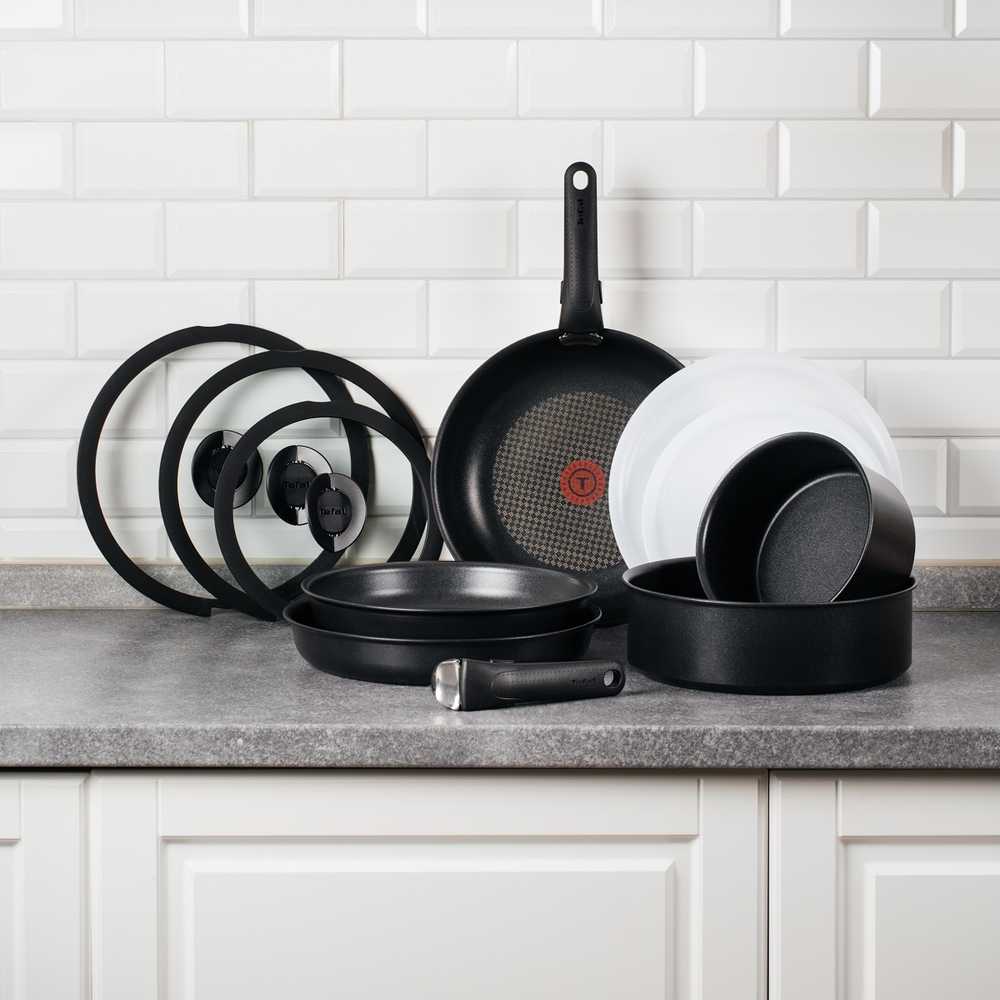 Набор посуды Tefal Ingenio Perfomance 12 предметов 22/26/26/28/28см L6548672