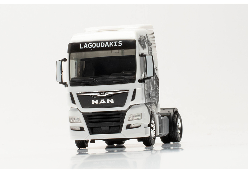 Тягач MAN TGX XXL „Lagoudakis 3 / Leonidas, König von Sparta“ (Бавария/Нюрнберг)