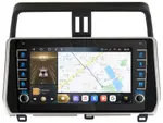 Магнитола для Toyota Land Cruiser Prado 150 2017-2023 - Kuberg OL-1680 (кнопки и крутилки), Android 12, Быстрая, CarPlay, 4G SIM-слот