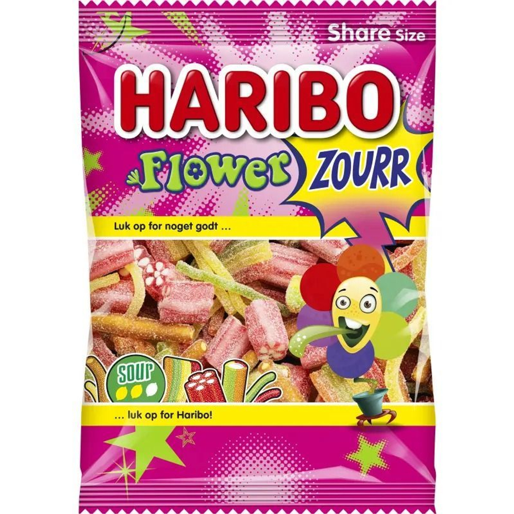 мармелад Flower zourr Haribo 250 г (Из Финляндии)