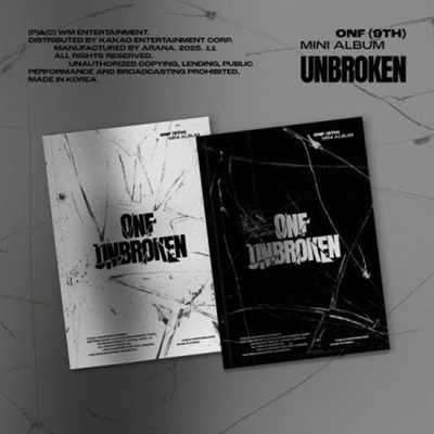 Альбом ONF - UNBROKEN 9th Mini Album 2 Version SET