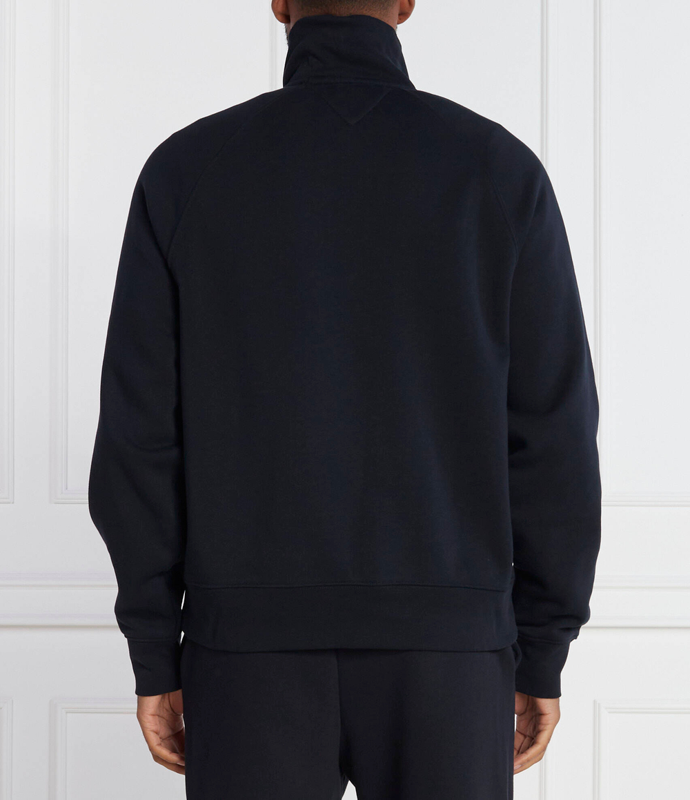Худи MONOTYPE EMBRO HALF ZIP Tommy Hilfiger - темно-синий(MW0MW32737)
