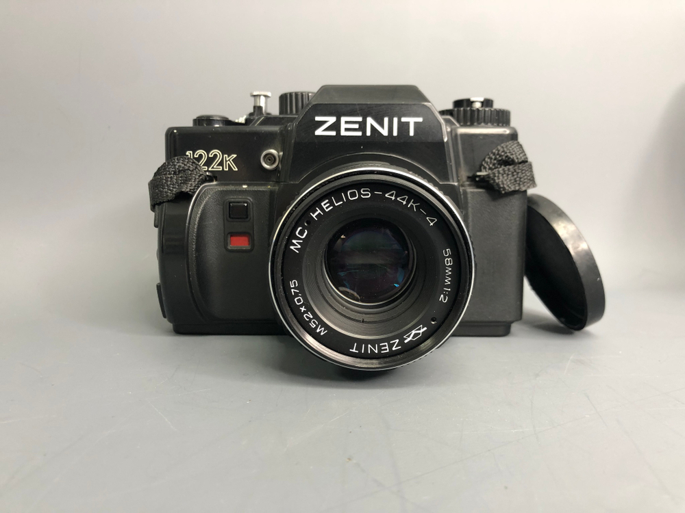 Zenit 122K + MC Helios-44K-4