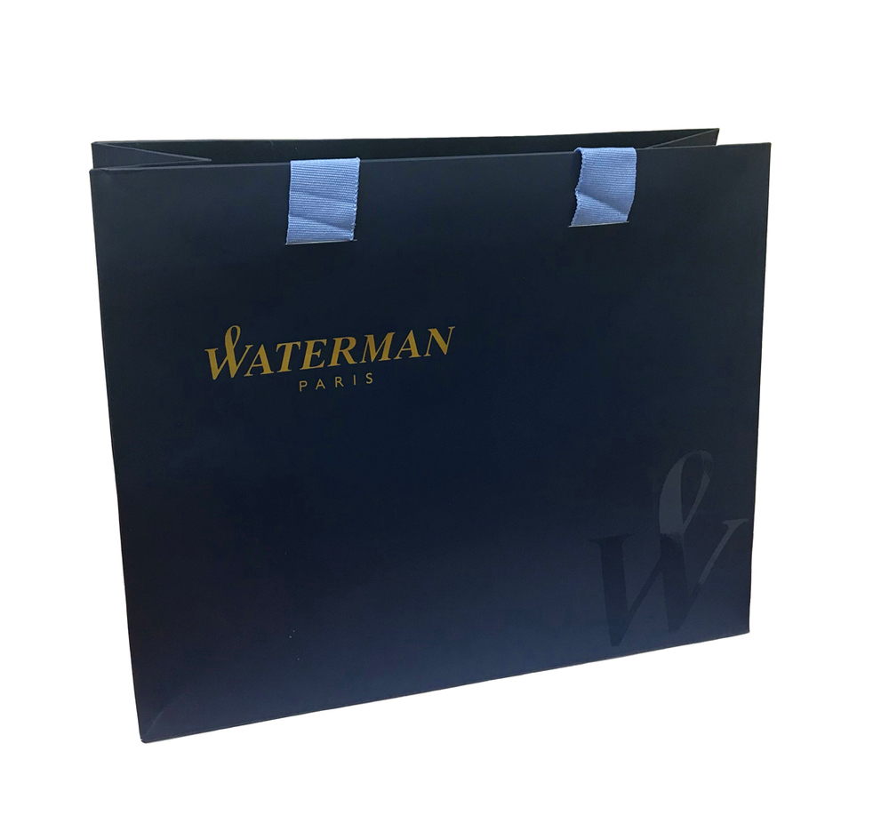 Подарочный набор Ручка роллер Waterman Hemisphere Deluxe Rose Wave с чехлом на молнии