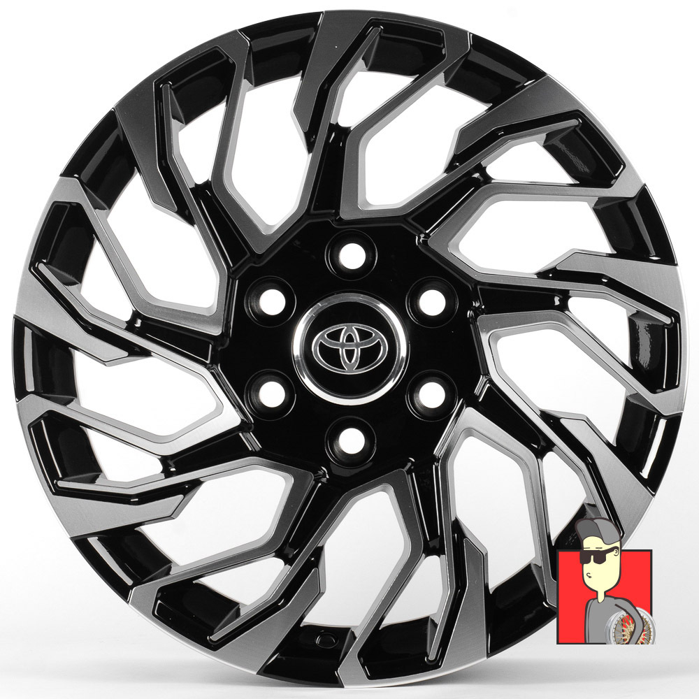 Комплект дисков Toyota P964D 18x8 et25 6x139.7