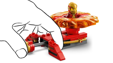 Конструктор LEGO Ninjago 71823 Дракон Кая спиннер Кружитцу