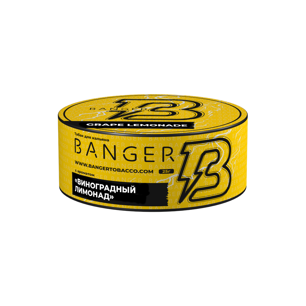 М. Табак для кальяна Banger Грейп Лемонейд (Виноградный лимонад), 25г.