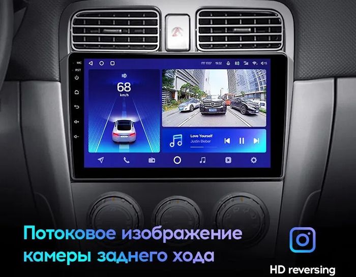 Магнитола для Subaru Forester 2 (SG5) 2002-2007 - Teyes CC3L на Android 10, CarPlay, 4G SIM-слот