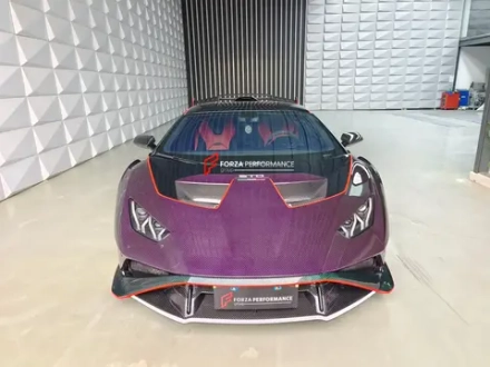 Обвес переделка для Lamborghini Huracan LP580 LP610 2014-2019 в Huracan STO LP 640 Ламборгини Хуракан