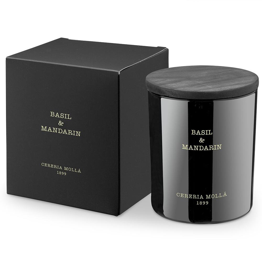 CERERIA MOLLA Свеча Basil & Mandarin 70г