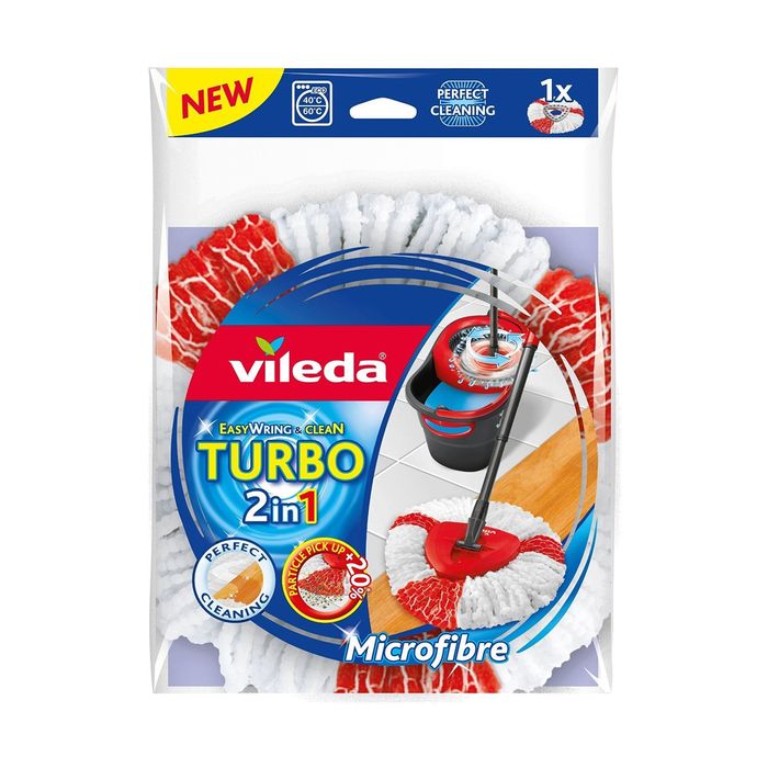 Насадка VILEDA TURBO микрофибра 2в1