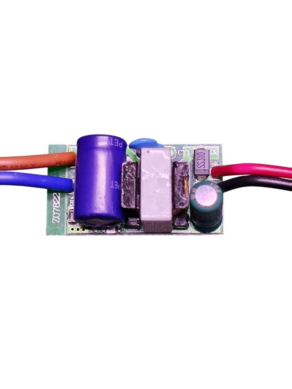 Светодиодный драйвер Led Driver: 1-3W AC85-265V DC2-4V 600mA