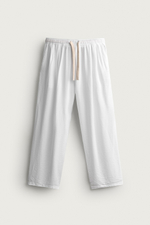 БРЮКИ RELAXED FIT ИЗ СТРУЯЩЕЙСЯ ТКАНИ — ZARA · 7446/306