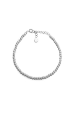 Серебряный браслет "Bubble" с алмазной гранью
