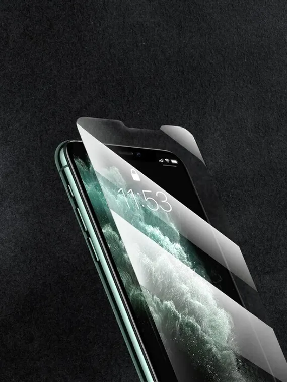 Защитное стекло 2.5D LuazON для iPhone Xr/11 (6.1")