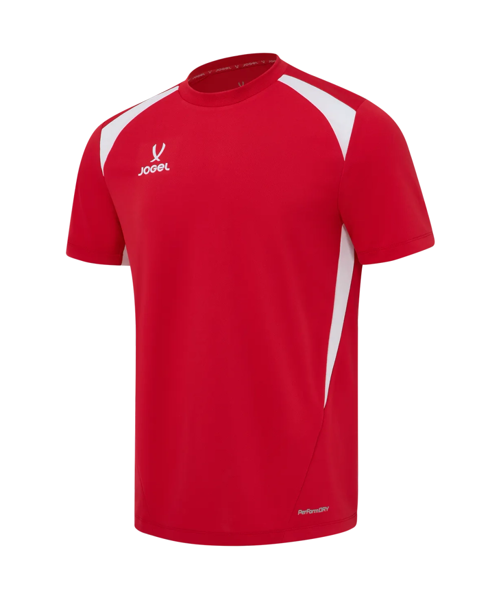 Футболка тренировочная Jogel DIVISION PerFormDRY Training Poly T-shirt, красный R2