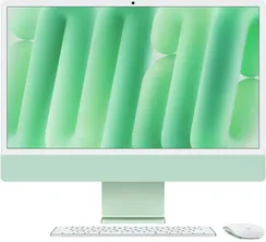 Моноблок Apple iMac 4.5K 24 (M4 10-Core, GPU 10-Core, 16GB, 256GB) (Зелёный | Green) (2024)