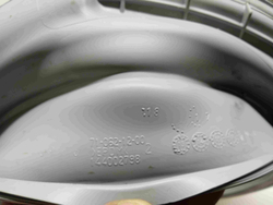 VMSG702 кт300 Манжета люка стиральной машины Hotpoint-Ariston VMSG702 б/у