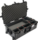Защитный кейс Peli™ Air 1615 черный с жесткими перегородками TrekPak