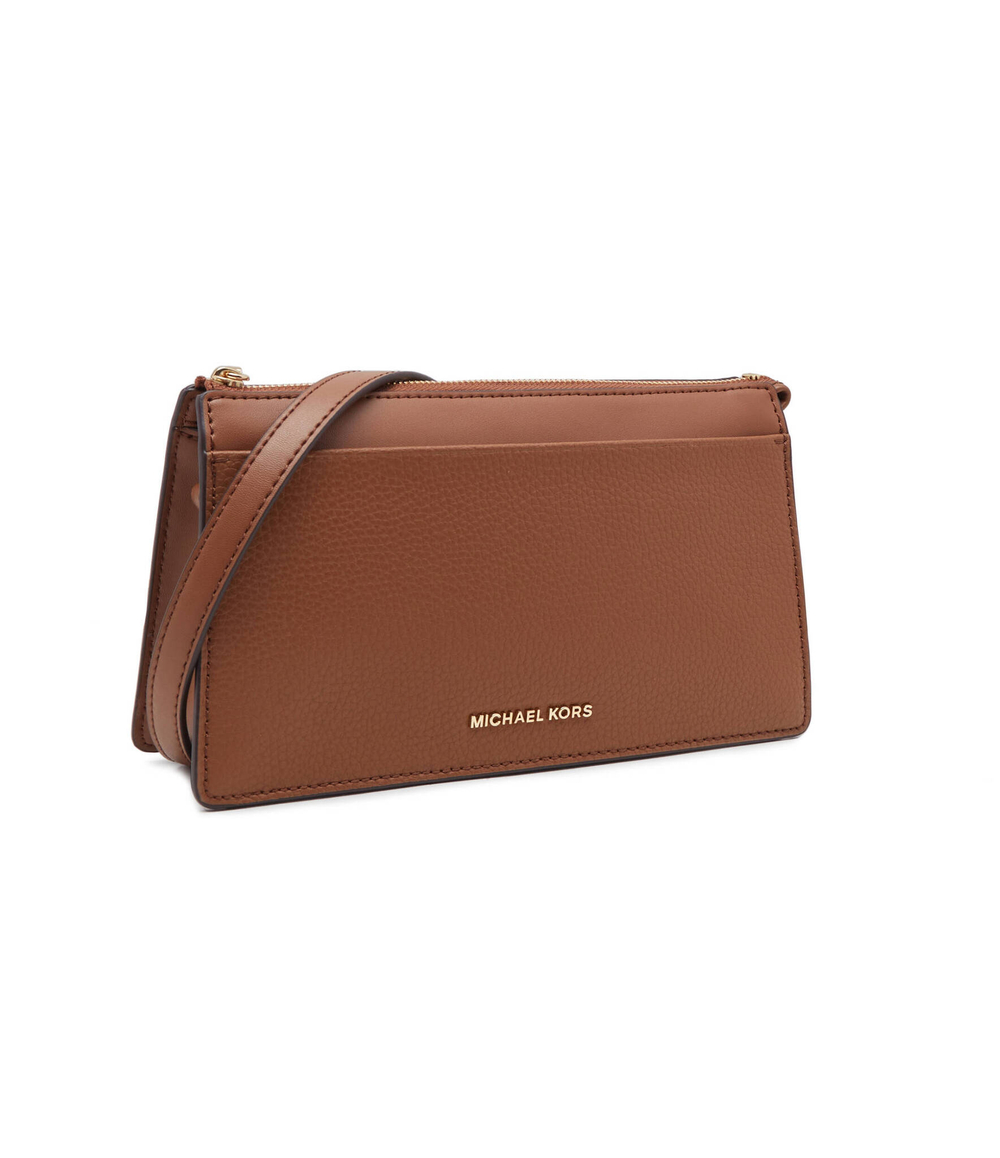 Кожаная сумка-мессенджер Michael Kors - коричневый(32H3G8EC7L)