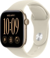 Умные часы Apple Watch Series 12 46mm Cellular Light Gold Aluminum Sand Sport Band S/M