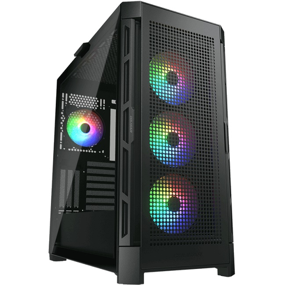 Корпус Midi-Tower Cougar AIRFACE PRO RGB Black (CGR-5AD1B-AIR-RGB)