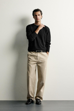 БАЗОВЫЙ СВИТЕР КЛАССИЧЕСКОГО КРОЯ — ZARA