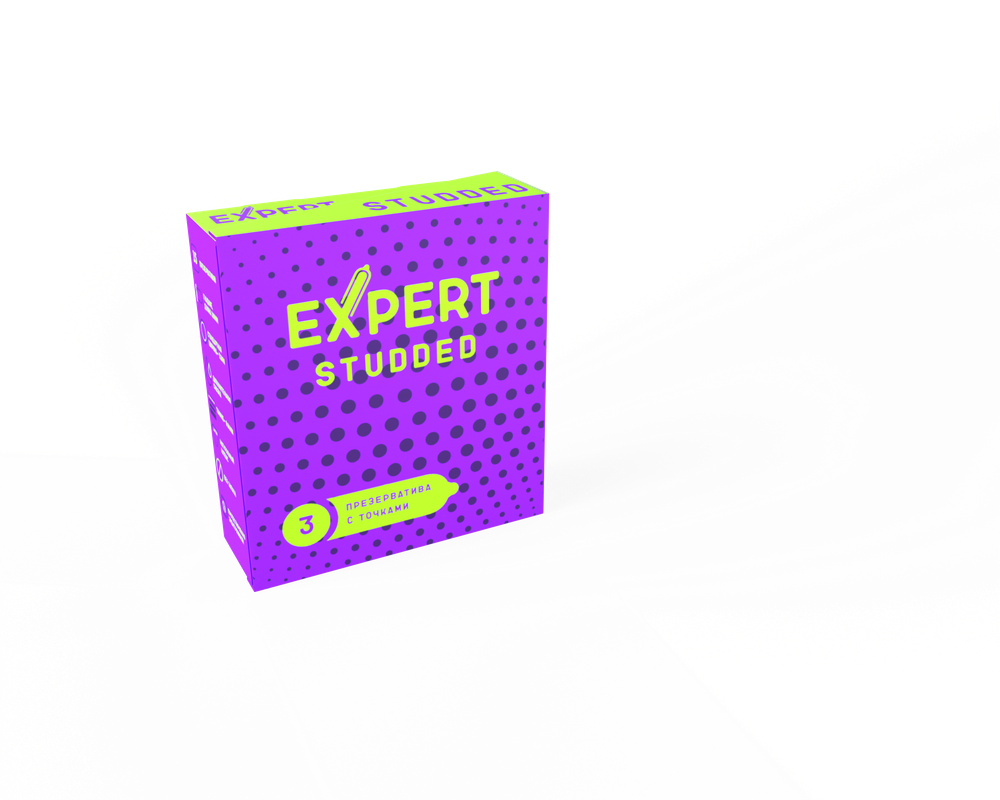Презервативы Expert Studded 3 шт 9267ex