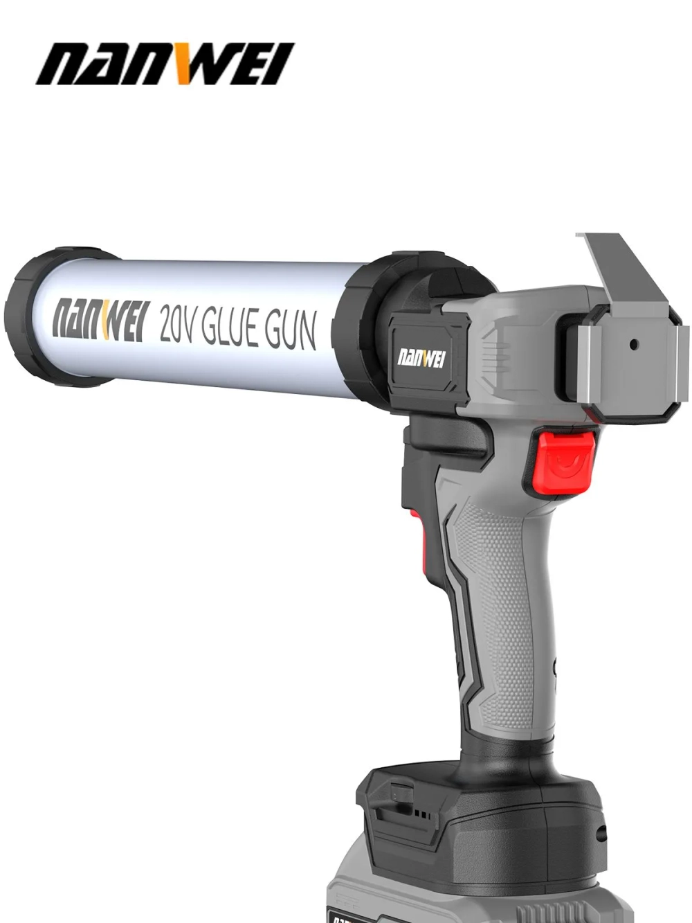Пистолет для герметика аккумуляторный Nanwei NW-EG5010-4,20 В, 4Ah*2