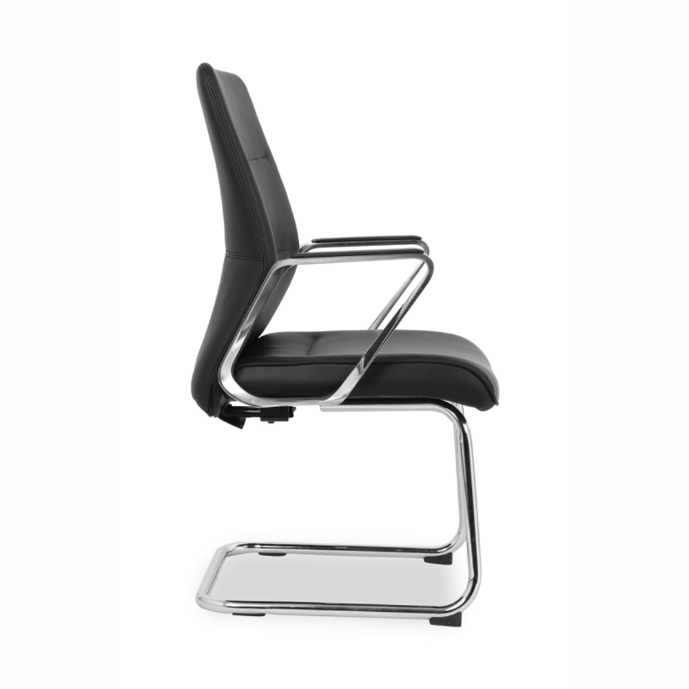 Кресло для посетителей College HLC-2415L-3/Black (Черный)