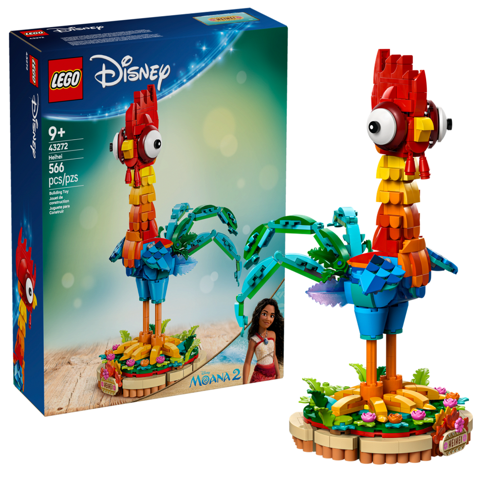 Конструктор Лего Дисней Принцесса Петушок Хэй-Хэй | LEGO Disney Princess Heihei 43272 — 566 деталей (9+)
