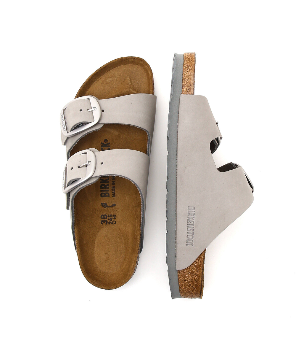 Кожаные шлепанцы arizona Birkenstock - серый(1022154)