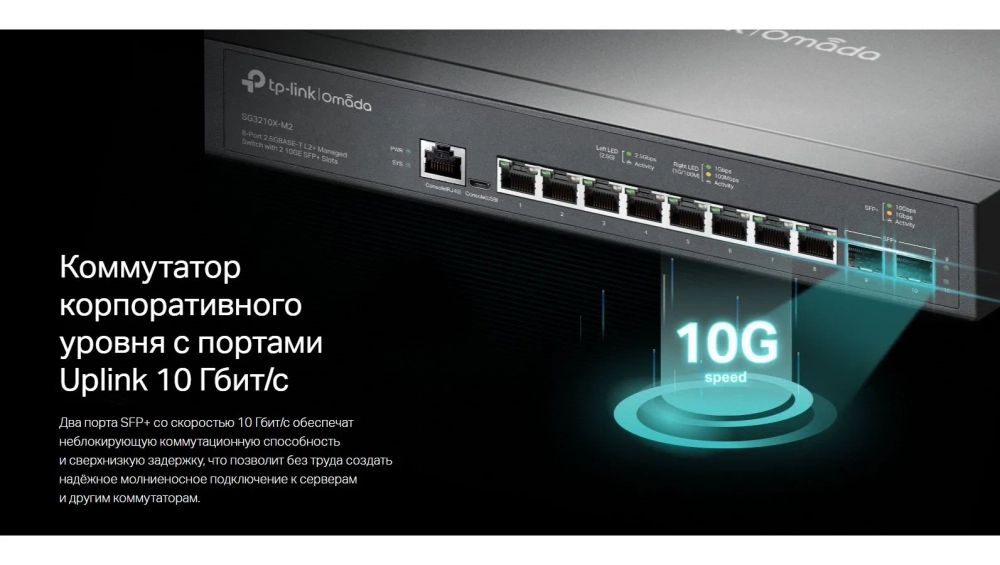 Коммутатор TP-Link Omada (SG3210X-M2)
