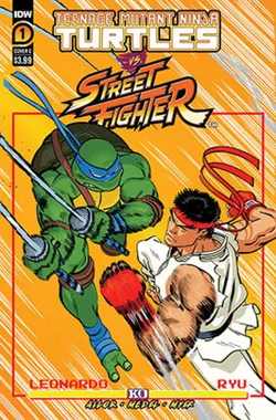 Teenage Mutant Ninja Turtles Vs Street Fighter #1 Cover C
