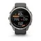Fenix 9 Pro - 47 мм (титановый, черный силиконовый ремешок)