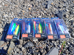 Набор из 5 раттлинов EastShark VIB (5 разных цвета)