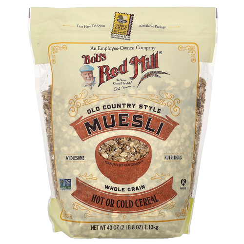 Bob's Red Mill, мюсли в деревенском стиле, цельнозерновые, 1,13 кг (40 унций)